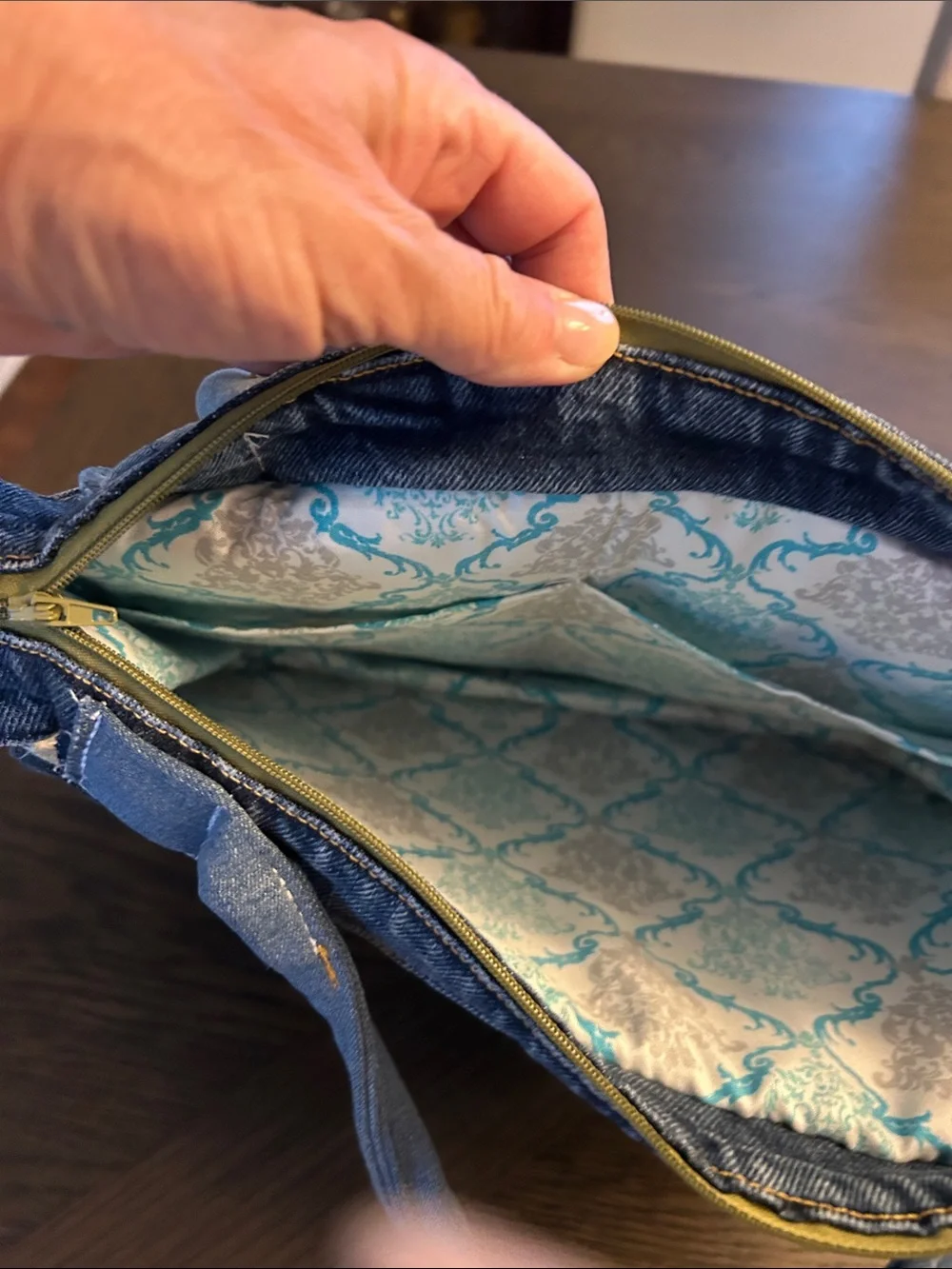 Recycled Denim Tote Bags PICK ONE